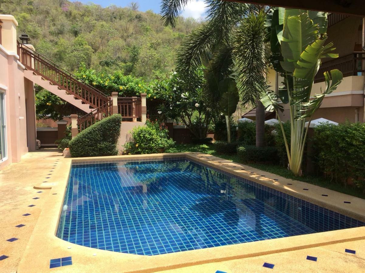 Large Villa With Private Pool In Quiet Area Khao Tao Eksteriør bilde